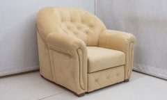 Фото кресло-кровати Лорд 63ТТ в ткани: Вип-текстиль Poseidon cream