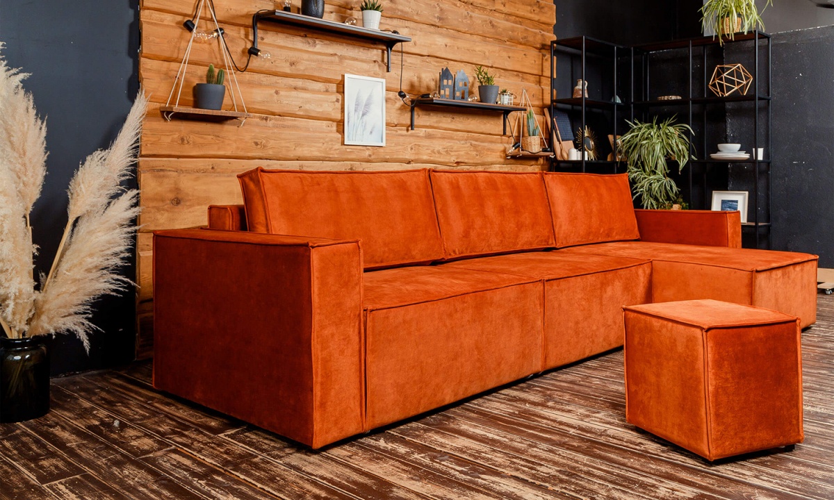 Фотография угловой диван Loft, правый