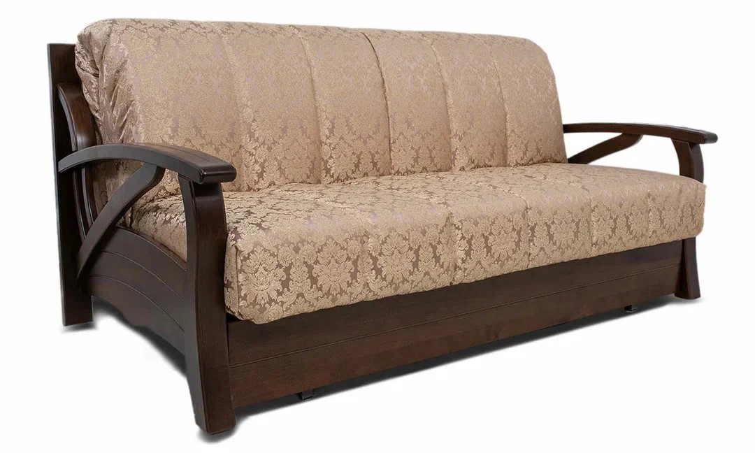 Фотография диван-кровать Фея-10 подлокотники темные