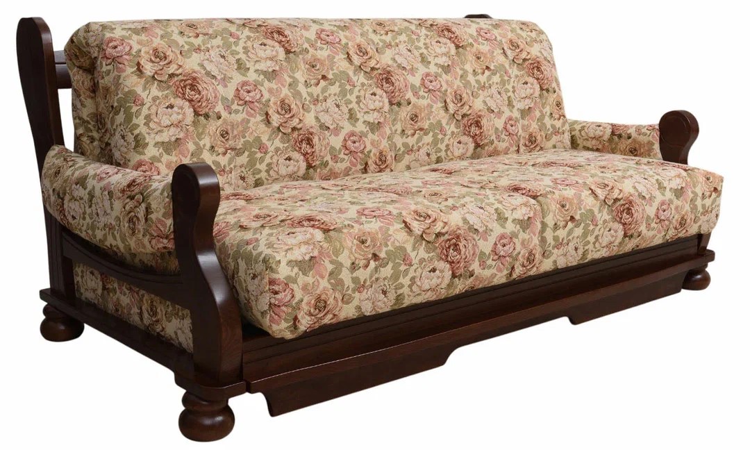 Фотография диван-кровать Фея-28 беж цветы