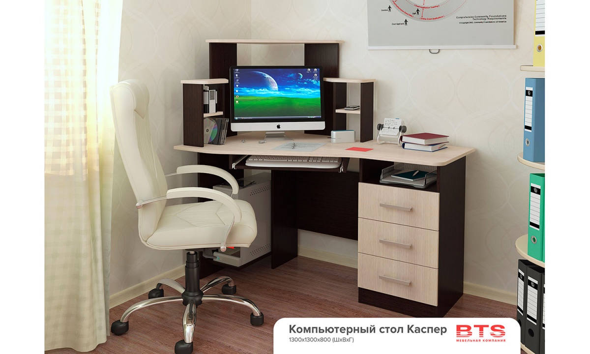 Фотография компьютерный стол Каспер